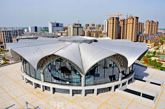 سالن ورزشی آنهویی یاقوت کبود و فرآیند ساخت و ساز فولادی جامع آمادگی جسمانی